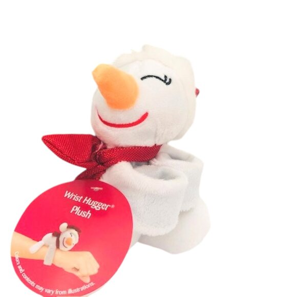 Snowman Wrist Hugger Plush - Picture 1 of 5